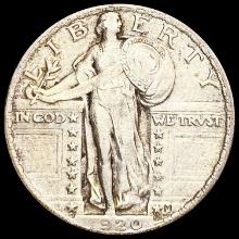 1920 Standing Liberty Quarter LIGHTLY CIRCULATED