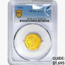 1915 $5 Gold Half Eagle PCGS XF45