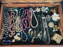 Case Lot of Vintage Costume Jewelry