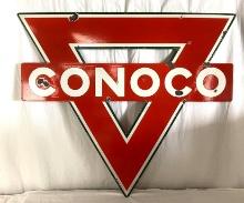 42" Conoco Porcelain Sign Ponca City, OK