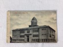 Tulsa Public School Indian Territory Postcard