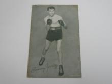 1920S - 1940'S EXHIBIT BOXING CARD TOMMY YAROSZ