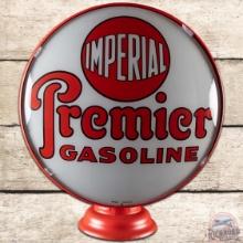 Imperial Premier Gasoline 16.5" Gas Pump Globe w/ HP Metal Body Complete