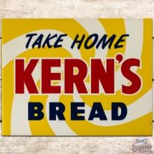 Take Home Kern's Bread DS Tin Flange Sign