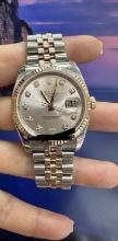 Rolex 36mm Ref 116231 w/factory Diamonds Comes with Box & Papers