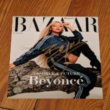 Beyonce Autographed photo with coa