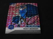 Tracy McGrady Signed Trading Card RCA COA