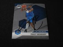 Tracy McGrady Signed Trading Card RCA COA