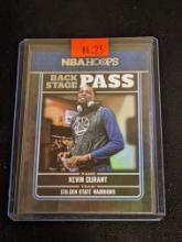 Kevin Durant 2017/18 Hoops Basketball Back Stage Pass #2
