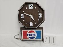 Electric Impact International Pepsi Clock