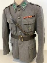 WWII FINLAND OFFICERS UNIFORM TUNIC RARE WW2 FINISH