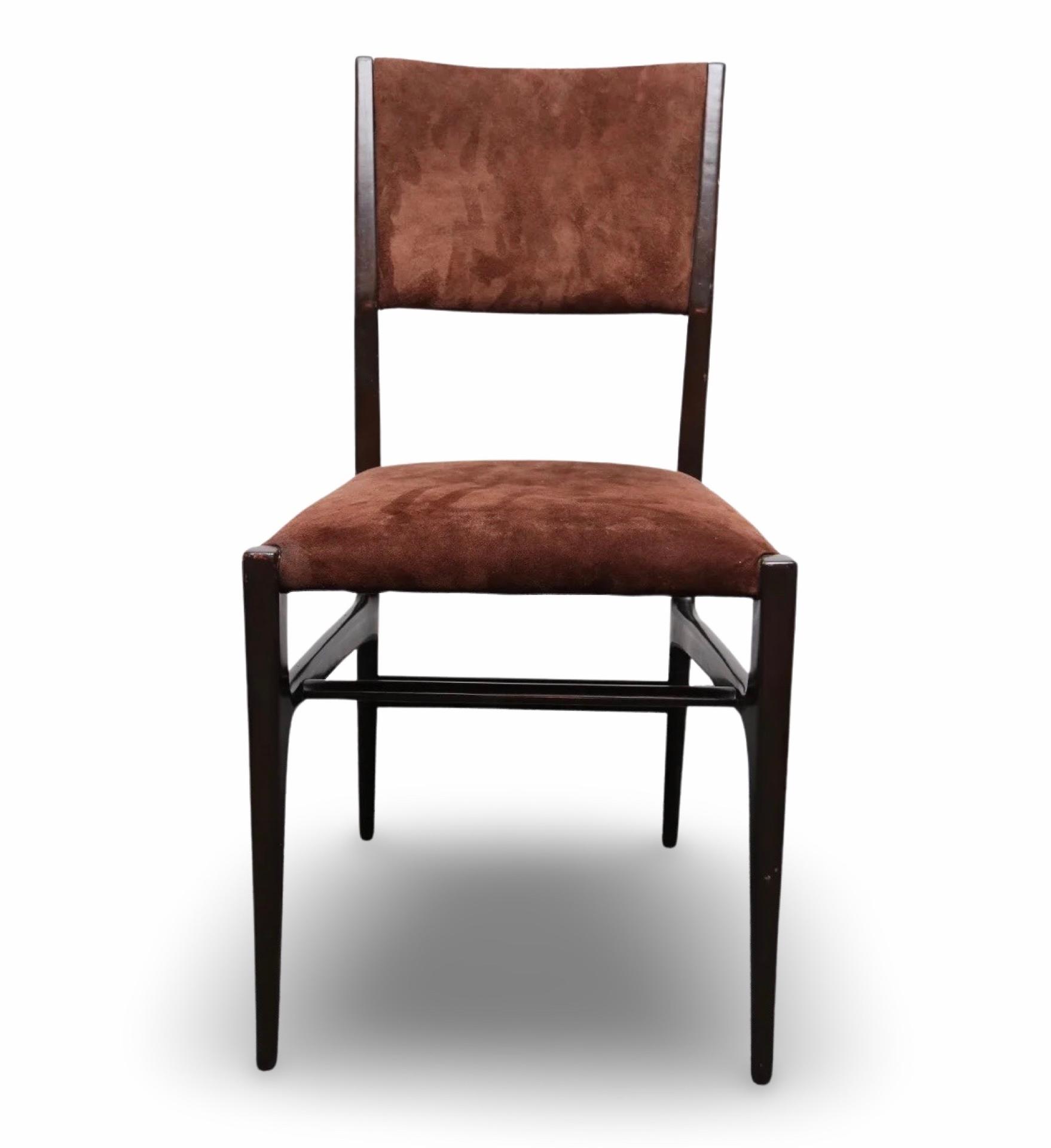 Gio Ponti Model 116 Dining Chairs Set Of 4