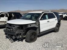 2015 Ford Explorer AWD Police Interceptor Wrecked, Missing Parts, Odometer Broken, Dealers Only Wii 