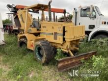 2000 Vermeer V8550A Trencher Runs, Moves & Operates) (Jump to Start