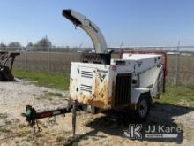 (Hawk Point, MO) 2016 Vermeer BC1000XL Chipper (12in Drum) No Title) (Runs & Operates)(Rust Damage)(
