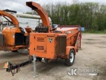 2015 Vermeer BC1000XL Chipper (12in Drum) Condition Unknown, Bad Ignition, No Key