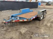 2001 Redi Haul T/A Tagalong Flatbed Trailer
