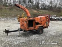 2013 Vermeer BC1000XL Chipper (12in Drum) Runs) (Operating Condition Unknown, Rust Damage, Radiator 