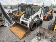 2011 Bobcat S185 Solid Tired Skid Steer Loader Runs, Moves & Operates, Has Code To Start