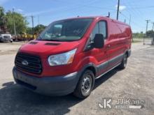2015 Ford Transit Connect Cargo Van Runs & Moves) (Body Damage, Check Engine Light On