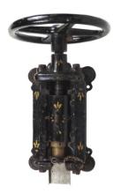 Apothecary Pill Press, 19th C. cast iron screw drive w/ingredients cylinder