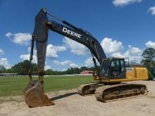 2019 John Deere 350GLC Excavator, s/n 813780: C/A, Heat, Strickland Bkt. w/