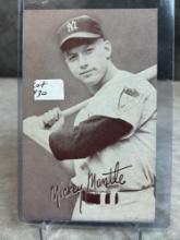 1947-66 Mickey Mantle Exhibit Card