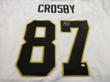 Sidney Crosby of the Pittsburgh Penguins signed autographed hockey jersey PAAS COA 913