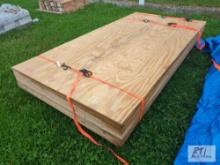 (19) Sheets 1/2in pressure treated plywood