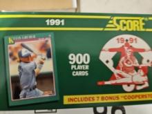 1991 SCORE BASEBALL CARD SET