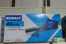 Kobalt 40V cordless blower kit