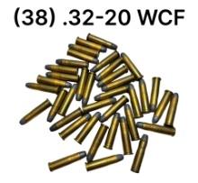 38rds. of 32-20 WCF Ammunition
