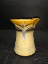 Contemporary Artisan Pottery Pitcher
