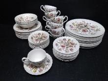 China-58 pcs Staffordshire Bouquet by Johnson Bros Made in England
