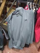 Under Armour Large Gray Athletic Jacket