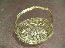 BL-Large Gold Painted Gathering Basket