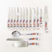 House of Prill Mandarin Knives & Serving Pieces