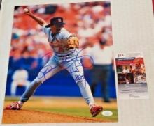 Dennis Eckersley Autographed Signed 11x14 Photo Cardinals HOF MLB Baseball A's JSA COA