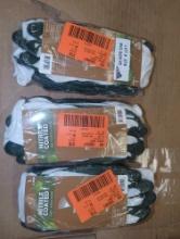 Lot of 3 Packages of West Chester Nitrile Coated Yard Care Gloves, Size Large (3 Pack) Model