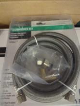 Lot of 3 Items to Include, Glacier Bay Handheld Shower Holder In Chrome New in Package, GE Genuine