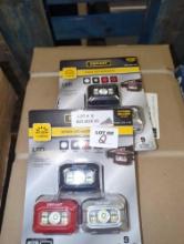 Lot of 2 Defiant 100 Lumens LED Headlight Combo (3-Pack), Retail Price $20/Each, Appears to be New