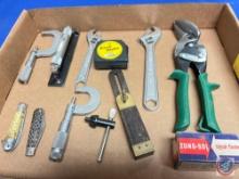 Vintage Pocket Knifes, Crescent Wrenches,...