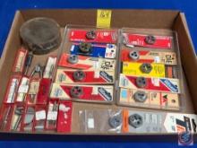 Assortment of Dies and Router Bits