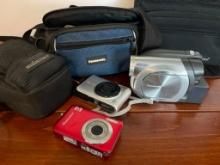 Group of Cameras and Video Recorder