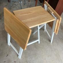 3 Wooden Folding Tray Tables