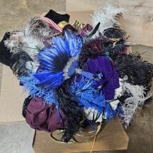Nice Box Lot of Assorted Costume Clothing and Accessories