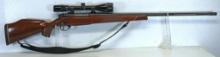 Weatherby Mark V Weatherby .340 Magnum Bolt Action Rifle with Bushnell SportView Scope A Splinter