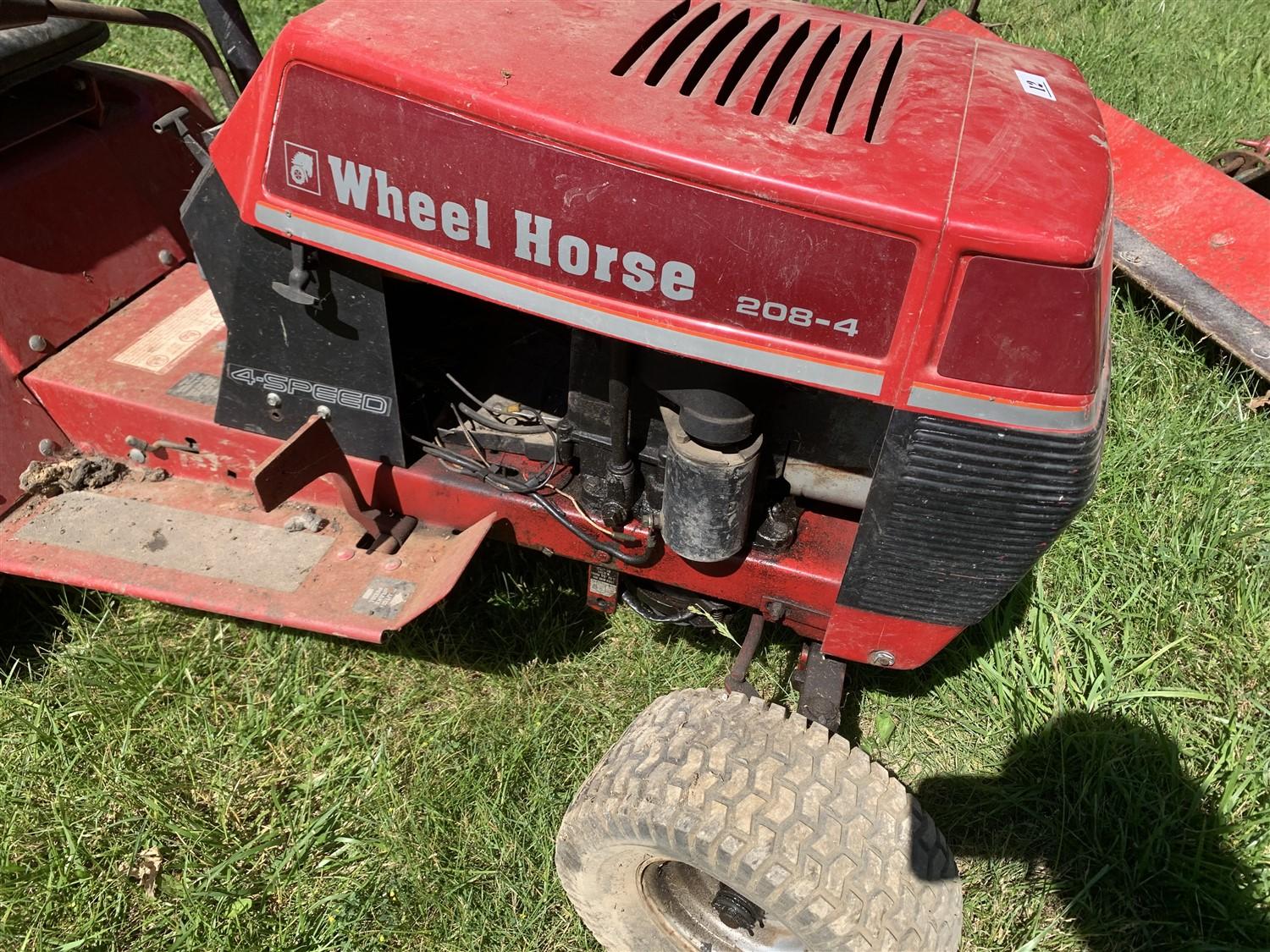 Vintage Wheel Horse Lawn Mower