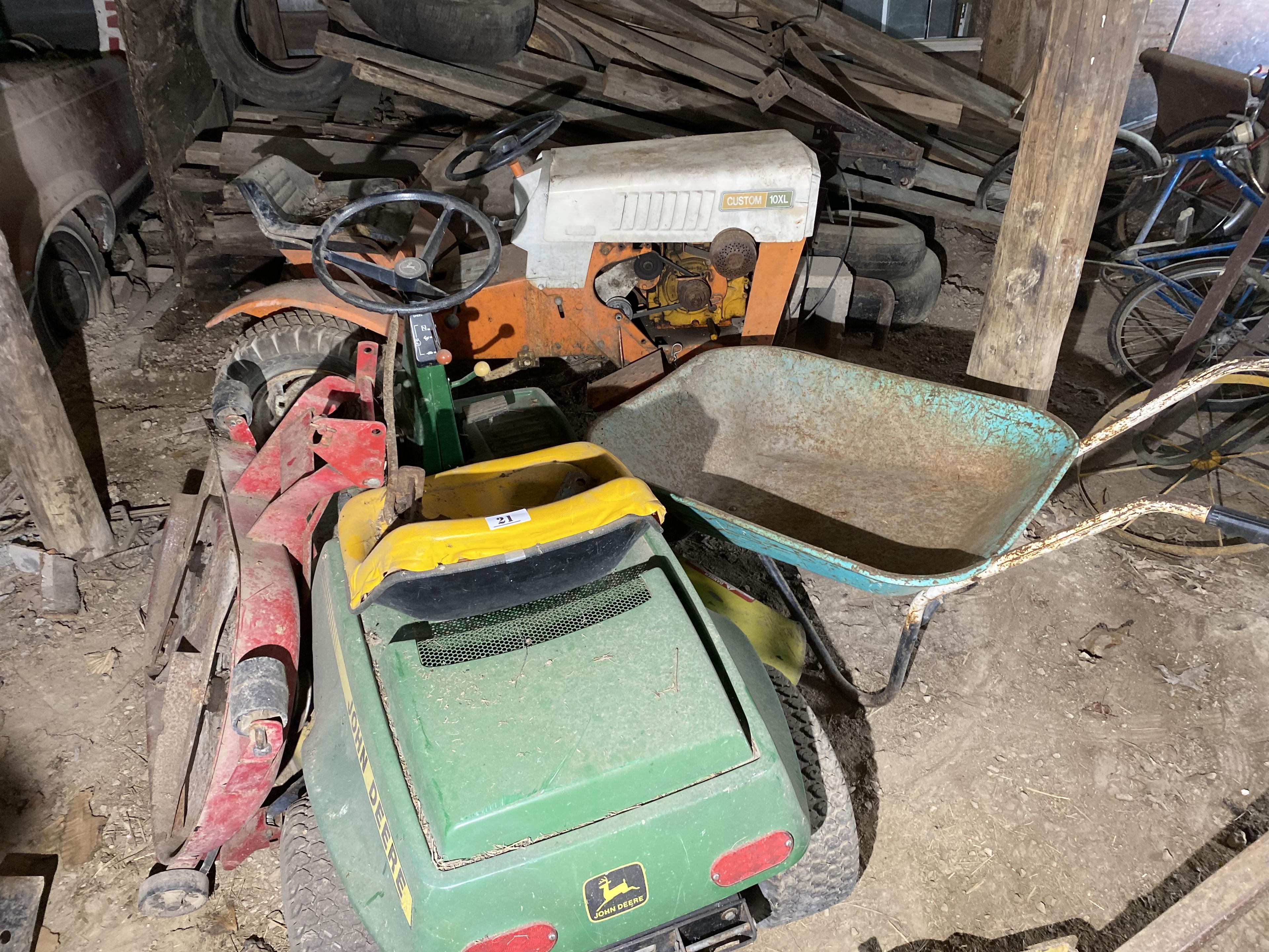 Mowers and more lot