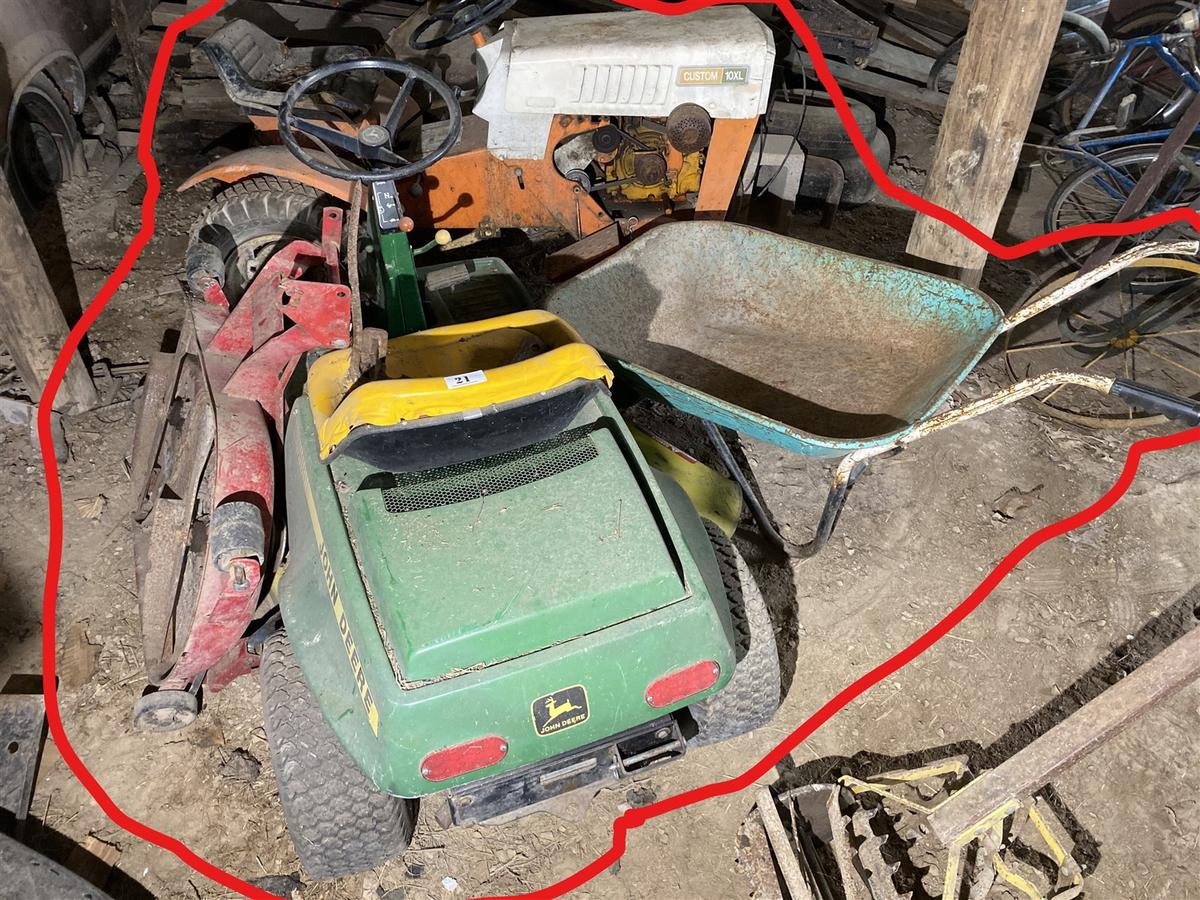 Mowers and more lot